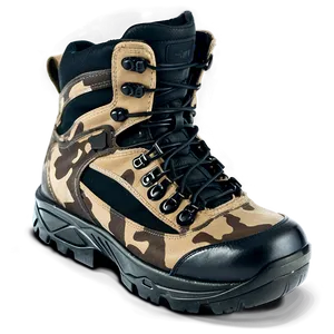 Tactical Hiking Boot Military Png Qsp96 PNG Image