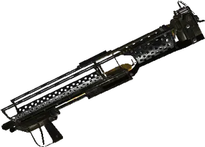 Tactical Rifle Isolated PNG Image