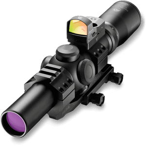 Burris Scope With Red Dot, HD Png Download PNG