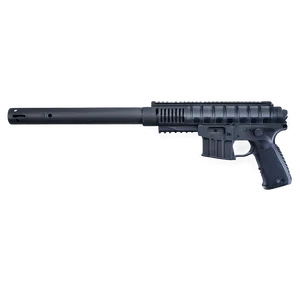 Tactical Shotgun Side View PNG Image