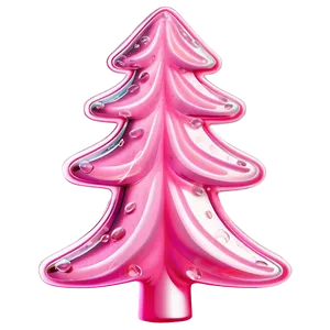 Taffy Pink Christmas Tree Png 06122024 PNG Image