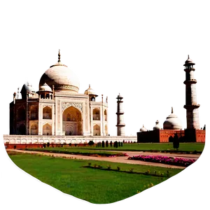 Taj Mahal Bright Daylight Png 06252024 PNG Image