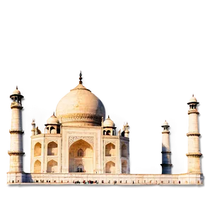 Taj Mahal Golden Hour Png Ald3 PNG Image