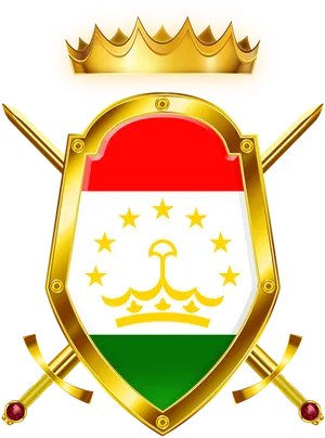 Tajikistan Coatof Arms PNG Image