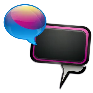 Talk Bubble Icon Png Iiv46 PNG Image