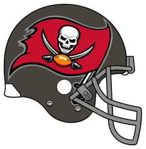 Tampa Bay Buccaneers Logo Football Helmet PNG Image