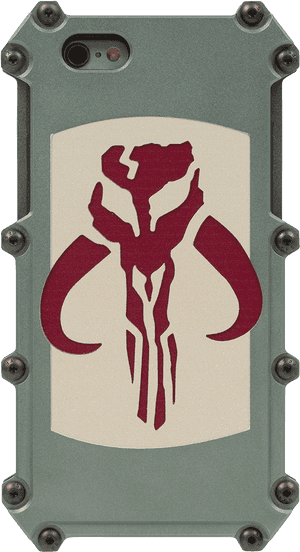 Tantrum Cases Mandalorian Emblem Phone Case, Back - Mandalorian Symbol Boba Fett, HD Png Download PNG image with transparent background