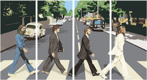 Tap To Expand - Beatles On Zebra Crossing, HD Png Download PNG image with transparent background