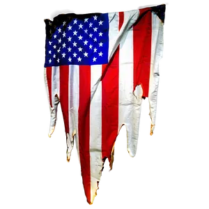 Tattered American Flag Png Cgp PNG Image