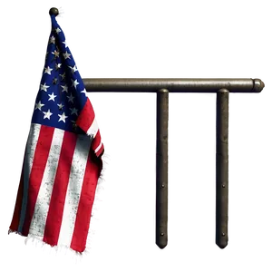 Tattered Flag Png 06282024 PNG Image