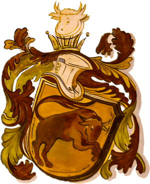 Coat Of Arms Zodiac Sign Taurus - Taurus Coat Of Arms, HD Png Download PNG image with transparent background