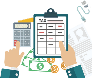 Deduction Text Communication Tax Income Free Hq Image - Tax Vector Png, Transparent Png PNG image with transparent background