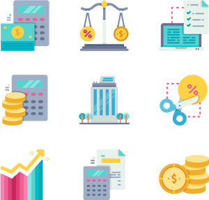 Tax Flat Icon, HD Png Download PNG image with transparent background