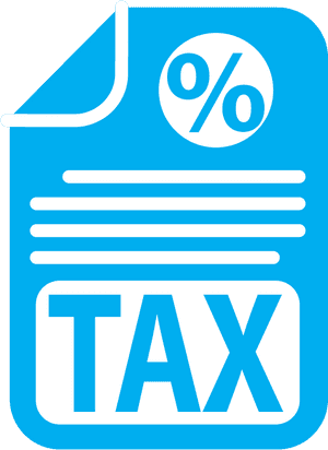 Transparent Tax Icon Png - Blue Tax Icon, Png Download PNG image with transparent background