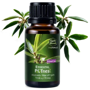 Tea Tree Essential Oil Png Gaq PNG Image