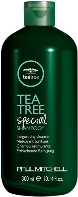 Tea Tree Special Shampoo Bottle PNG Image