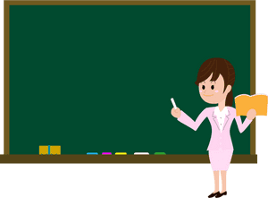 Download Female Teacher On Blackboard In Classroom - Full Form Of Newspaper, HD Png Download PNG image with transparent background