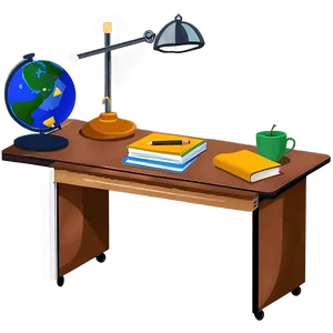 Teacher's Desk Png 45 PNG Image