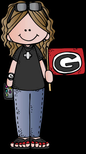 Melonheadz Clipart Free - Melonheadz Teacher Brown Hair, HD Png Download PNG image with transparent background