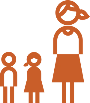 Teacherand Students Icon PNG Image