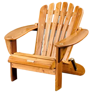 Teak Adirondack Chair Png Fvn PNG Image