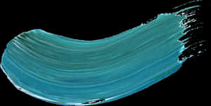 Teal Brush Stroke Texture PNG