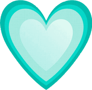 Teal Heart Clipart, HD Png Download PNG image with transparent background