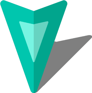 Teal Paper Plane Logo PNG with transparent background