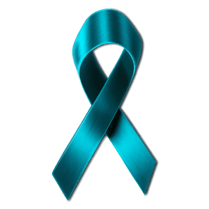 Teal Ribbon Awareness Symbol PNG pcf63 PNG