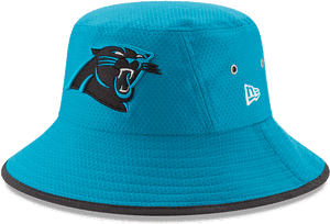 Carolina Panthers New Era '17 Training Camp Blue Bucket - Miami Dolphins Bucket Hat, HD Png Download PNG image with transparent background
