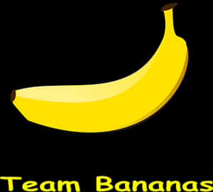Team Bananas Graphic PNG image with transparent background