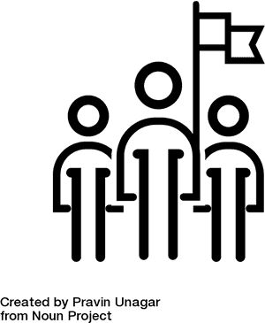 Team Leadership Icon PNG image with transparent background