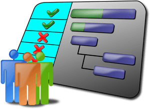 Team Planning Agenda Checklist PNG image with transparent background