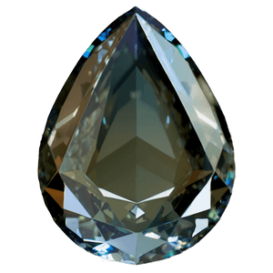 Teardrop Crystal PNG ata PNG