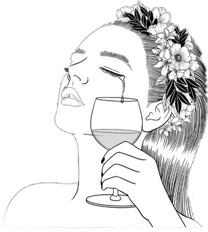 Transparent Girl Crying Png - Cry Girl Illustration, Png Download PNG image with transparent background