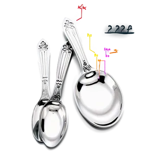 Teaspoon With Measurement Markings Png Ahc PNG Image