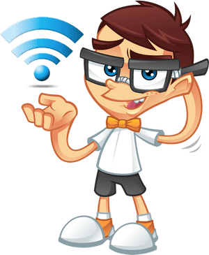 No Problem - Computer Geek Cartoon, HD Png Download PNG