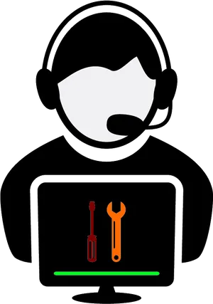 Tech Support Icon PNG Image