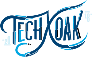 Tech X Oak Logo Design PNG image with transparent background