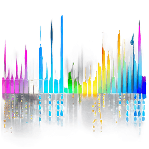 Techno Sound Spectrum PNG 06242024 PNG with transparent background