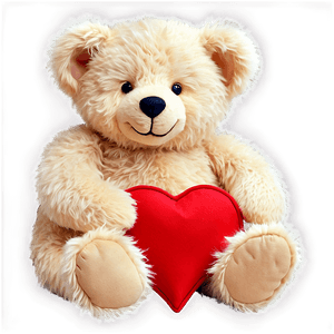 Teddy Bear with Heart PNG 33 PNG image with transparent background