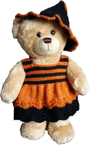 Teddy Bearin Halloween Costume PNG Image