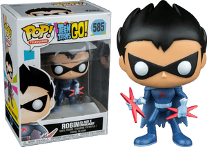Teen Titans Go - All Teen Titans Go Robin Funko Pop, HD Png Download PNG with transparent background