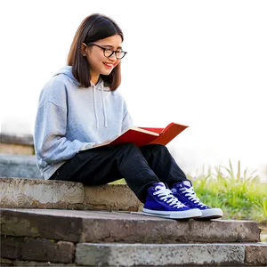 Teenager Studying Png Ugx21 PNG Image