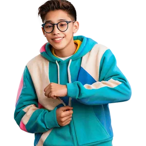 Teenager With Glasses Png 77 PNG Image