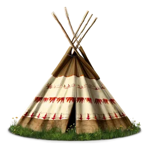 Teepee In Nature Background Png 74 PNG Image