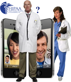 Telemedicine H I P A A Compliance Question PNG Image