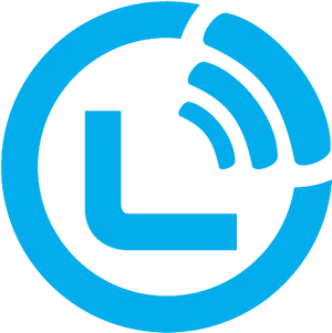 Telephone Icon Blue Background PNG Image