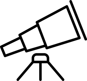 Telescope Astronomy - Free Telescope Icon, HD Png Download PNG with transparent background