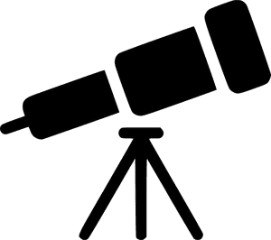 Telescope - Telescope Icon Png, Transparent Png PNG with transparent background